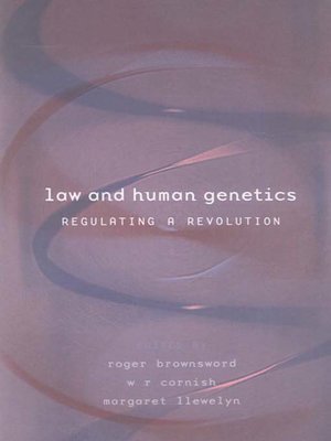 cover image of Law and Human Genetics